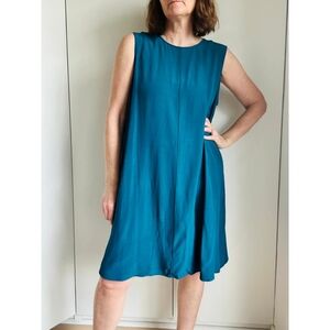 Teal Sleeveless Dress